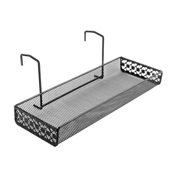 Reling Hangende Plantenbakhouder Potplant Hangplank met Haken Bloempot Houder Mand
