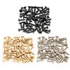 50pcs Convenient and Sturdy Electric Guitars Pickguard Screws Must Have Accessory for DIY Guitar Enthusiasts Screws