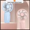 Xiaomi Portable Handheld Small Fan ABS Lightweight Cute Appearance USB Rechargeable Mini Fan for On Go Cooling Portable Mini Pocket Fan