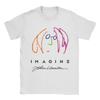 JOHN LENNON IMAGINE PROMO TShirt for Men Leisure 100 Cotton Tees O Neck Short Sleeve T Shirt 4XL 5XL Clothing