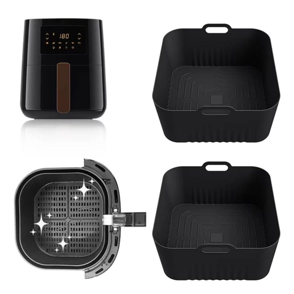 17cm Air Fryer Silicone Liners 4-5L Airfryer Liners Air Fryer Mould  for Philips