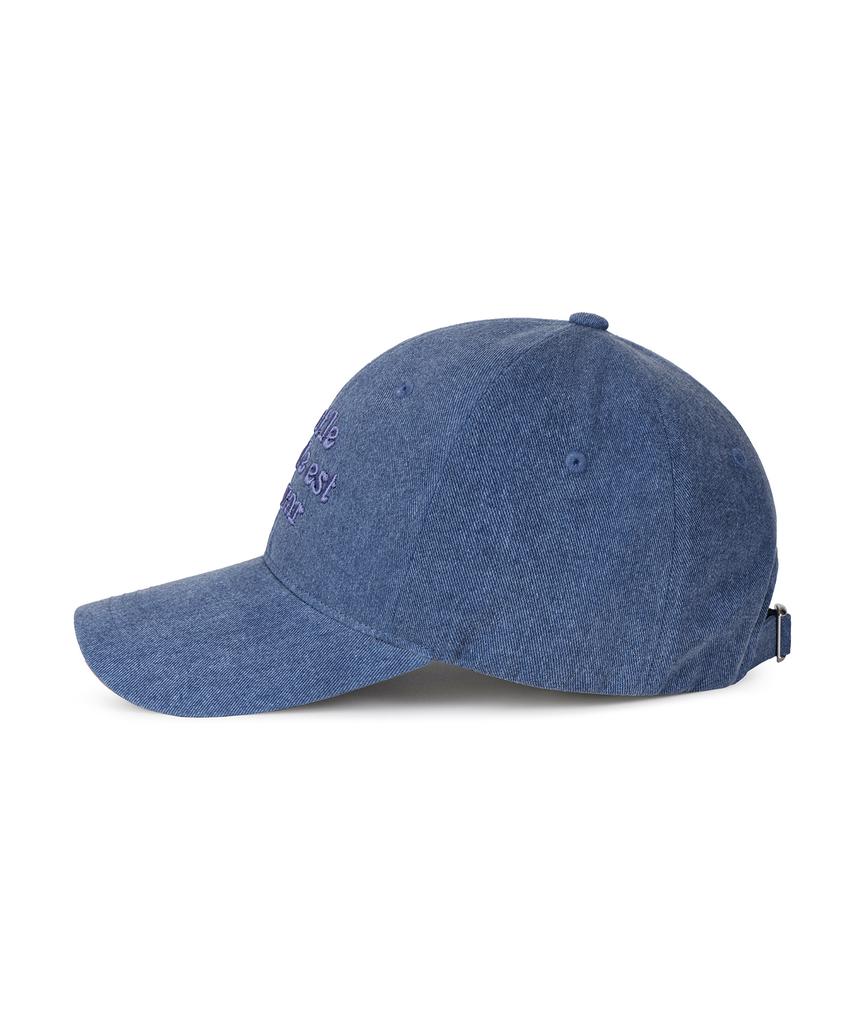 Bajal Tmv Lettering Ball Cap [Pigment Blue]