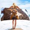 Cute Squirrel Beach Towel Oversized Quick Dry Wild Animal Bath Towels Soft Microfiber Lightweight Pool Towel for Swim Spa Sport