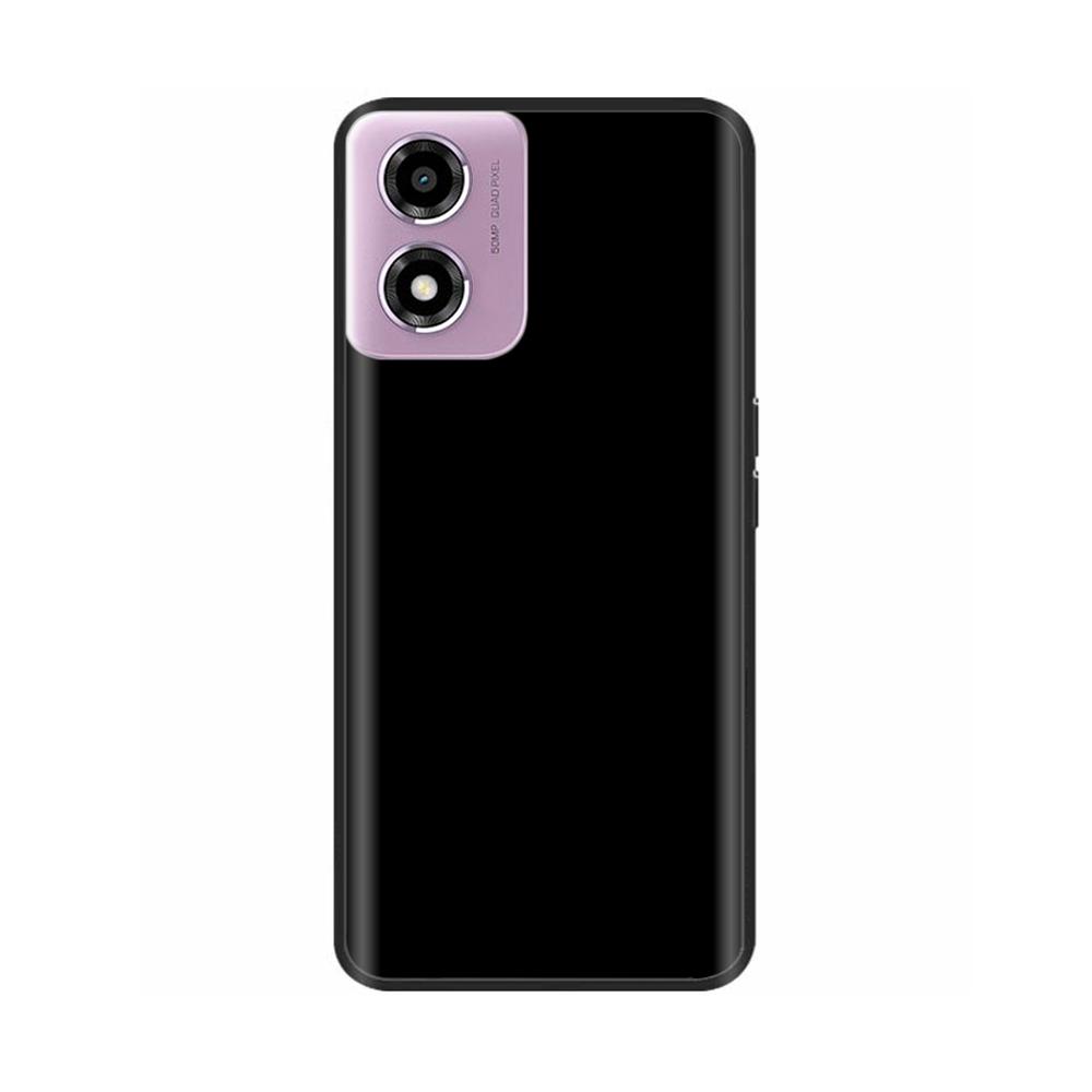 For Motorola Moto E14 Case Cute Painted Soft Black Silicon Cover 6.56'' Shockproof Phone Case For Motorola E14 E 14 MotoE14 Bags