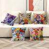 C-Children A-Anpanman Cushion Cover Pillowcase Upholstery Sofa Throw Pillow Home Decor Pillowcas