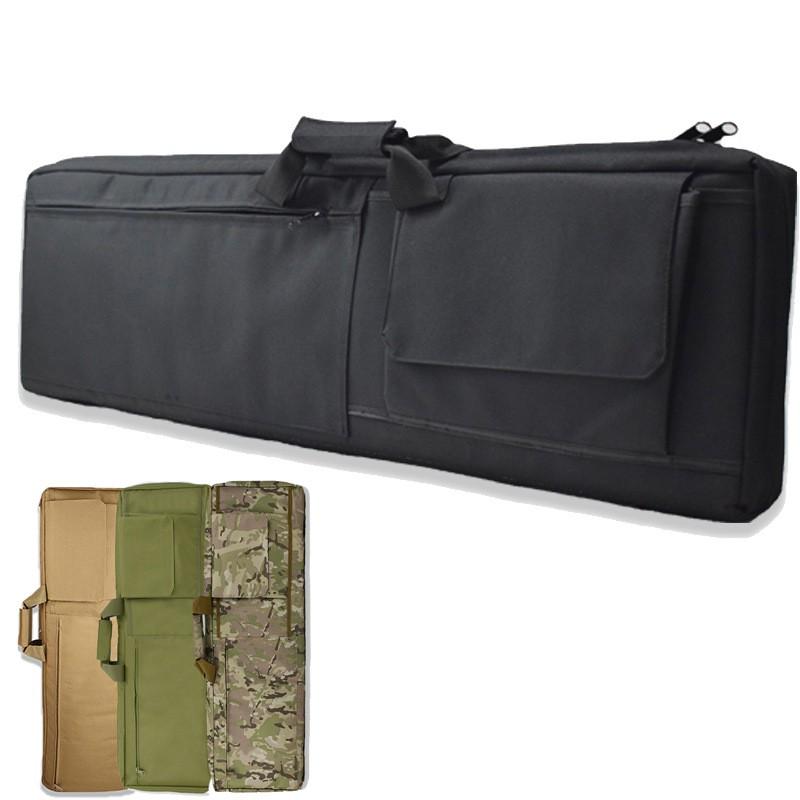 85cm Tactical Gear Bag Airsoft Rifles Fishing Rods With Egg Foam Padding Black Sand Green CP