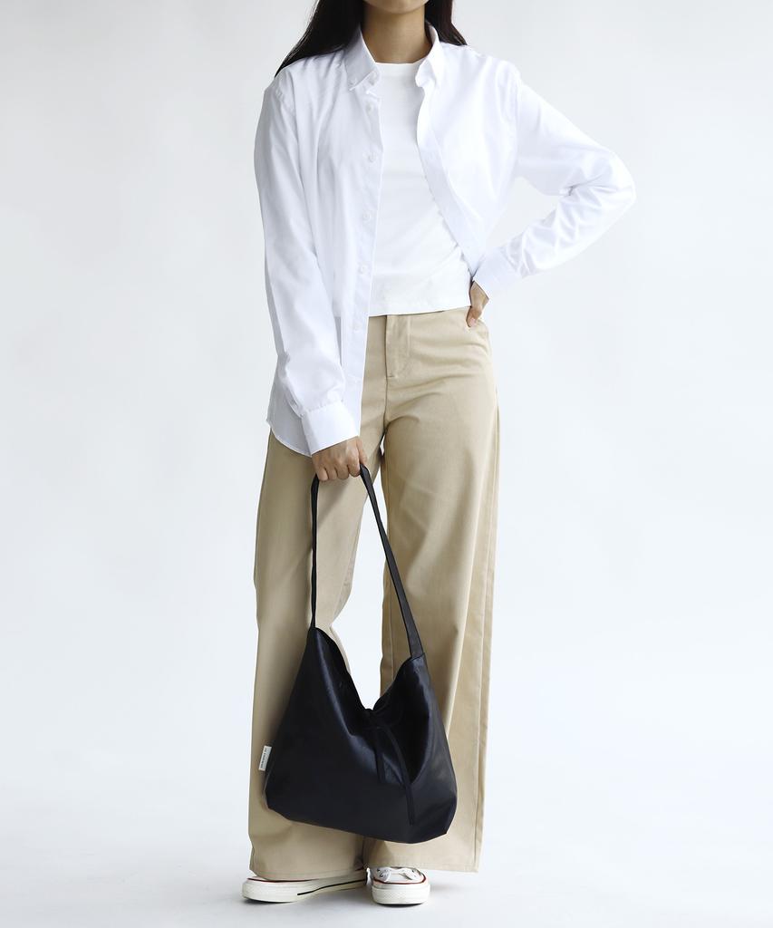 Socharming Plain Easy Leather Reversible Shoulder Bag - 4 Colors