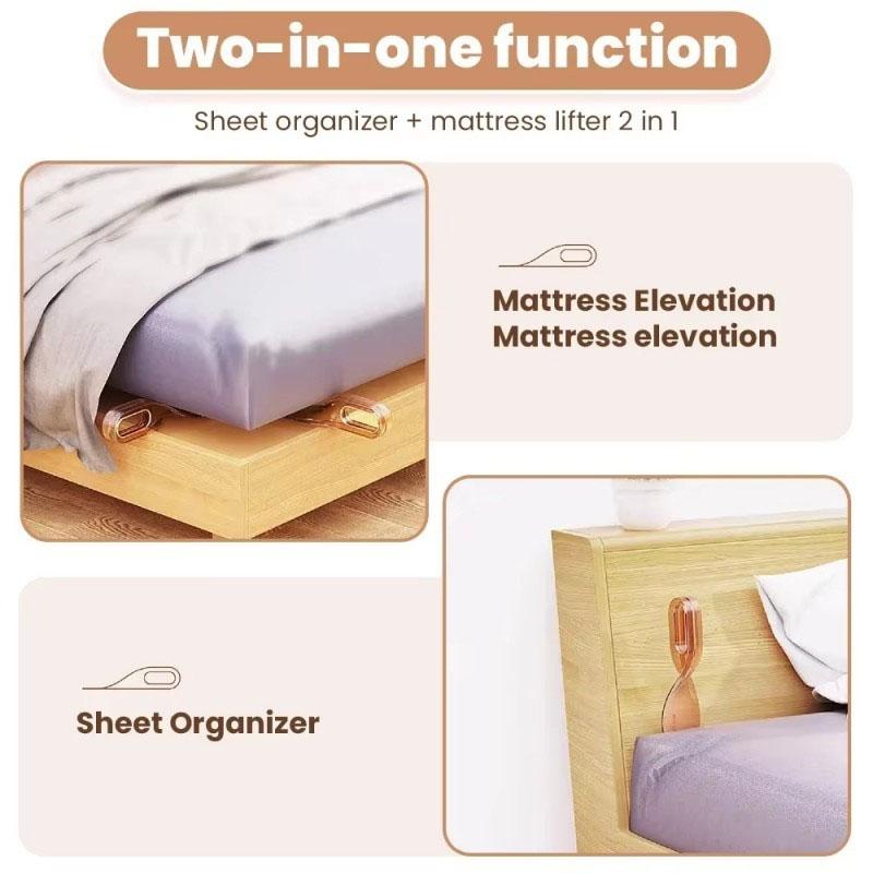 2 In 1 Bed Sheet Organizer Mattress Lifter Finishing Flat Sheets Change Helper Ergonomic Pengangkat Tilam