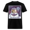 T-shirt Dogecoin Je crois en Doge Coin Crypto Alien T-Shirt Taille S-6XL