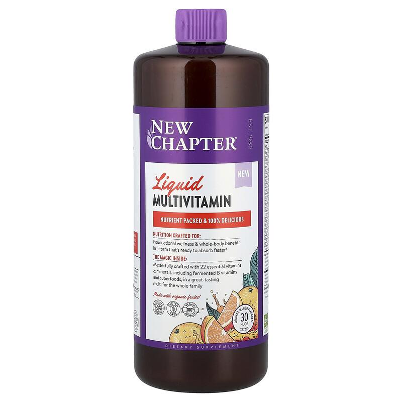 Liquid Multivitamin, Orange Mango, 30 fl oz (887 ml)