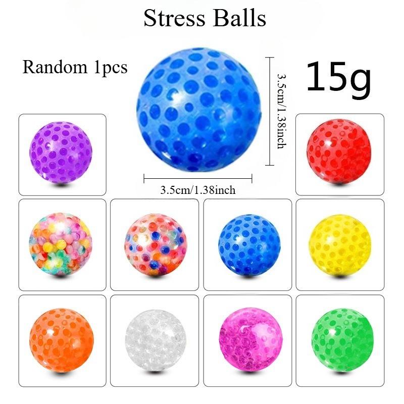3,5 cm Mini Stressballen Squishy Speelgoed - Sensorisch Fidget Speelgoed voor Kinderen Volwassenen, Anti-Angst Stressverlichting, Feestartikelen Cadeaus