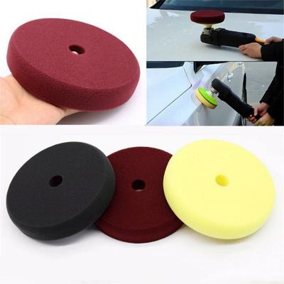 Tampon de polissage pour plaque éponge 6/7 pouces, disque de réduction de polissage grossier et moyen-fin pour voiture, roue de polissage en éponge