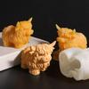 Cow Silicone Mold 3D Silicone Molds Food-Grade Highland Cow Shaped Mould For Cake Snack Jelly Wax Gummy Ice Baking Soap Candy