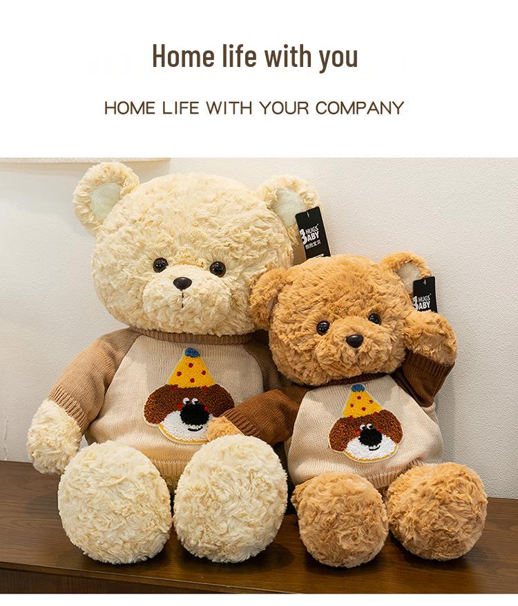 Cross-Border Sweater Teddy Bear Plush Toy – Children’s Gift