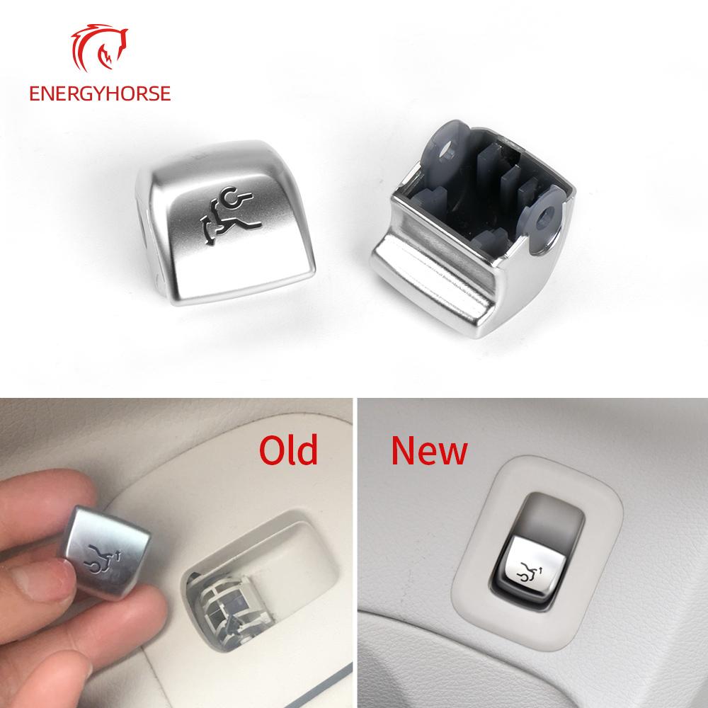 For Benz W205 W213 W222 W253 Car Trunk Unlock Release Button Cover For Mercedes C E S GLC Class Car Accessories
