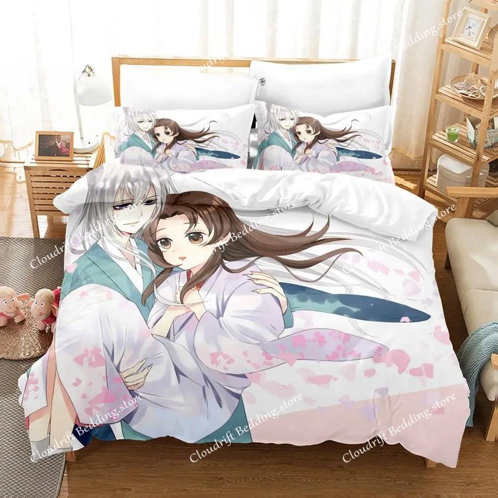 New Kamisama Kiss Tomoe Bedding Set Single Twin Full Queen King Size Bed Set Adult Kid Bedroom Duvet Cover Sets 3D Print Anime
