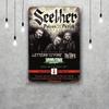 Seether Classic Poster Rusty Metal Plaque Retro Decorative Plate Bar Man Cave Garage Club Metal Sign Wall Decoration