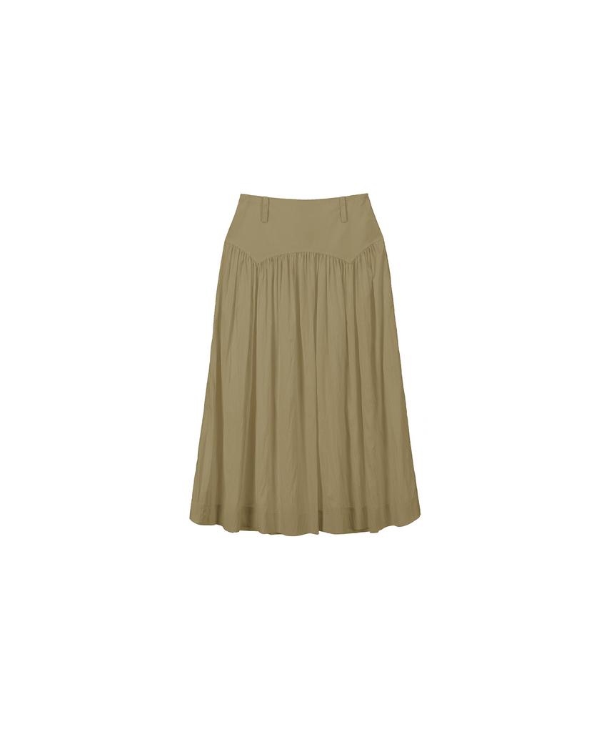 Rene J Windy Flare Long Skirt