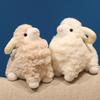 Fluffy Sheep Plush Doll Simulation Animal Fluffty Doll Lamb Plush Toy  Birthday Gift