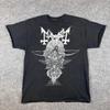 Mayhem T Shirt Mens L Black Metal Band Music Marduk Darkthrone Bathory