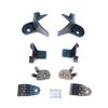 EHL554+EHL555 Headlight Holder Mount Repair Bracket Tab Set Left Right Side for Renault Symbol MK3 Facelift 2017-On 260609154R 260102037R
