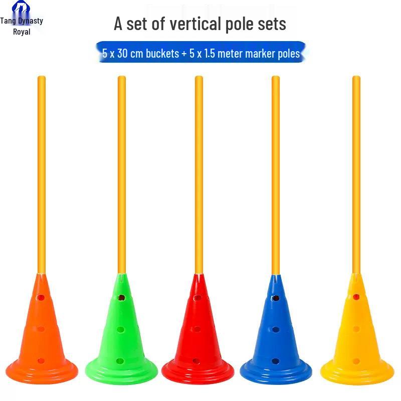Football Training Slalom Poles Set