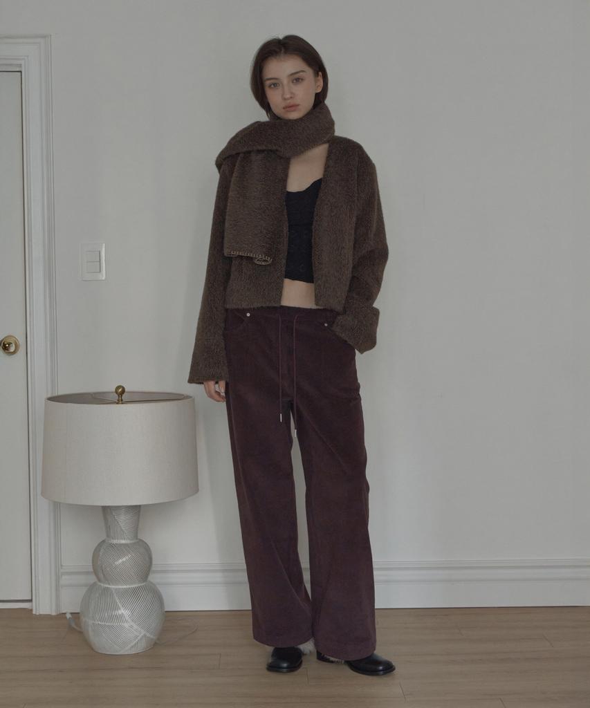 Poeteuseoul Soft Jacket_Brown