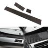 Auto Styling Real Carbon Fiber Interior Center Control Side-Dashboard Panel Streifen Abdeckung Trim Für BMW 5 Series E60 E61 04-10
