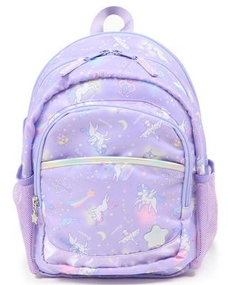Mother Garden Unicorn Children's Backpack, Medium, Starry Sky Pattern, with Chest Belt, 752-19587