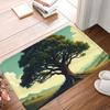 1PC Motorbike  Kitchen Rug Non-Slip Door Mats Pop Design Bathroom Rug Bath Mat Carpet for Home Sink Laundry Decor