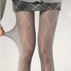 Jacquard Slim Stockings Hollow Out Leggings Sexy Women Tights  Female Lingerie