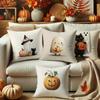 Süße Halloween-Kissen mit lustigen DesignsGeeignet für Sofa Auto Schlafzimmer dekorativer Kissenbezug Kissenbezug
