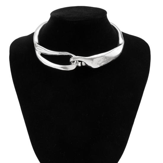 Dámský robustní náhrdelník Jemný choker náhrdelník Hypoalergenní choker Šperk Dárek pro ni k narozeninám Výroční dárek