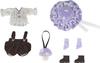 Nendoroid Doll Outfit Mushroom Boy and Plastic Finished Product Set [Purple] - Cloth, Magnet, - Pre-painted,