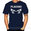 Placebo Winged Heart Title Logo T-Shirt Crew Neck Ize O Neck TEE Shirt Fashion T-shirt Men Cotton Brand Teeshirt