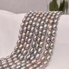 1String, Fashion Grey Artificial Pearl Beads for Jewelry Making DIY Necklaces, Bracelets, Anklets, Hanging Decor Accessories Craft Wedding Gifts 36cm