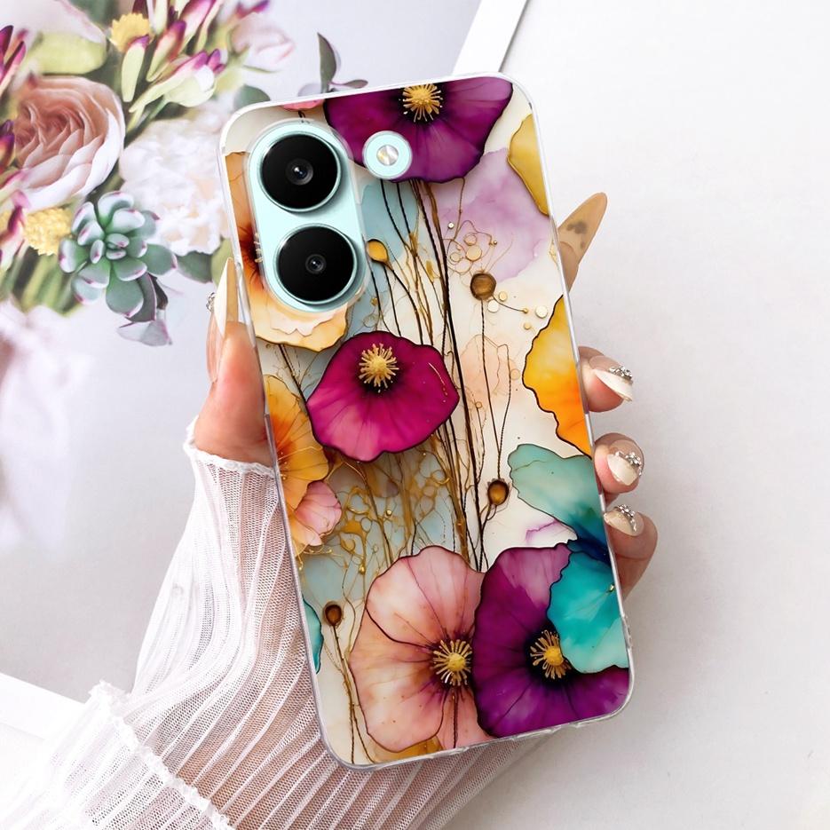 For Xiaomi Poco X8 Pro 5G Case Cute Love Heart Painted Cover Soft Slim Phone Case For Xiaomi Poco X8 Pro Max PocoX8 Pro 5G Shell