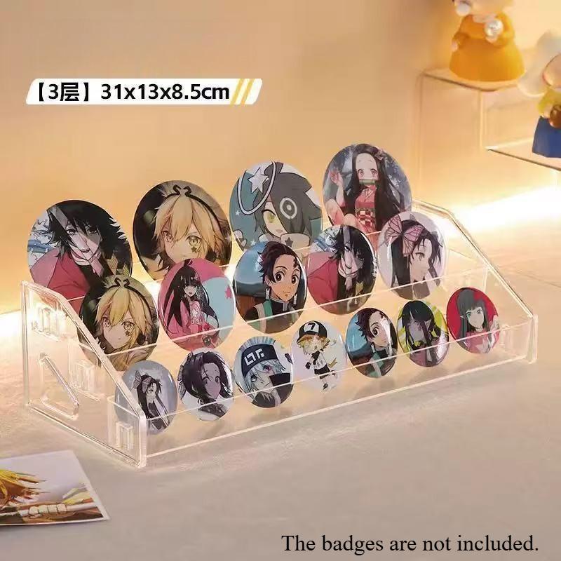 Card and Greeting Card Transparent Desktop Storage Rack Assembly, Star Card Flower Shop Gift Shop Storage Display Rack