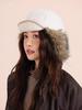 Flight Cap with Pilot Airplane Winter Suitable for Outdoor Cold Weather Protection [Clape] Earflaps, Windproof, Cap, Cap, Hat, Skiing, Cycling,