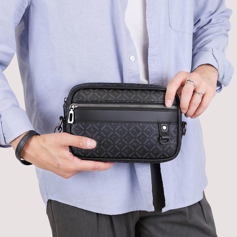 Commercial PU Bag with Niche Design Multifunctional Shoulder Crossbody Bag Casual and Elegant High Quality New