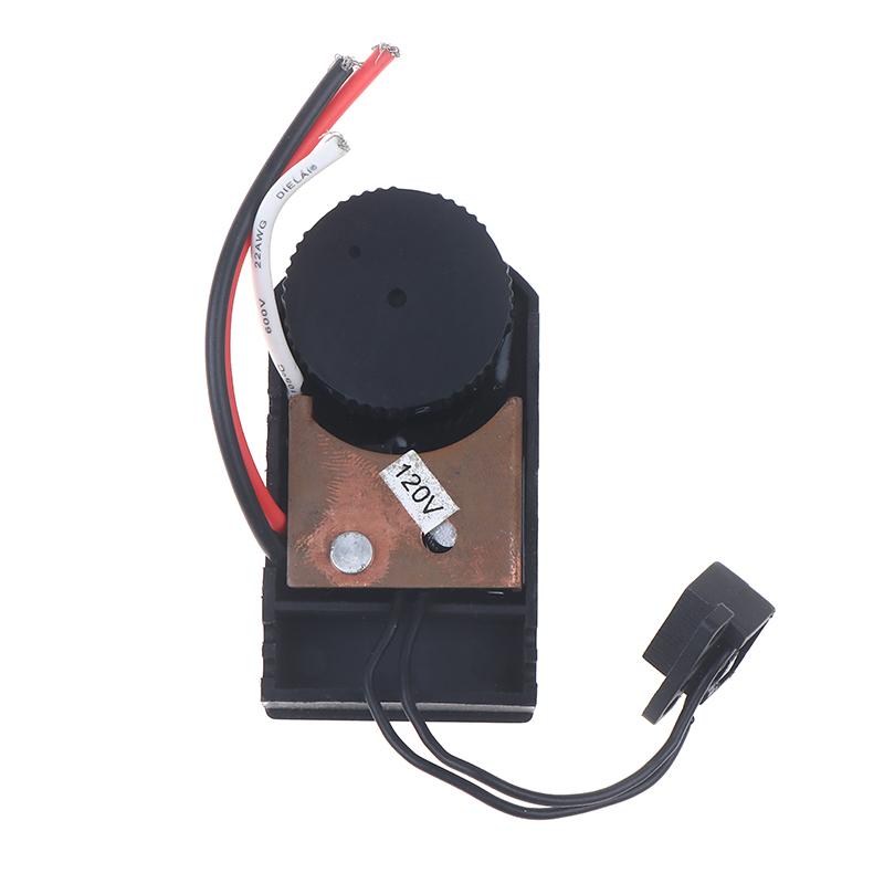 1pc High Efficiency 120V Speed Controller - 6-Position Adjustable Switch - Polisher Speed Regulator