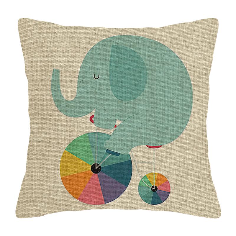 Modern Decorative Cushion For Home Living Room Decor Throw Pillow Cover 45*45 Children 40X40Cm 60X60Cm 45X45Cm Cartoon 50X50Cm