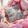 Art Aya Takano Cushion Cover Pattern Printed Pillowcase for Living Room Sofa Cushion Cover & Bedroom Decor