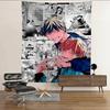 Anime Given Boys Love Tapestry Art Printing Japanese Wall Tapestry Anime Wall Hanging Home Decor