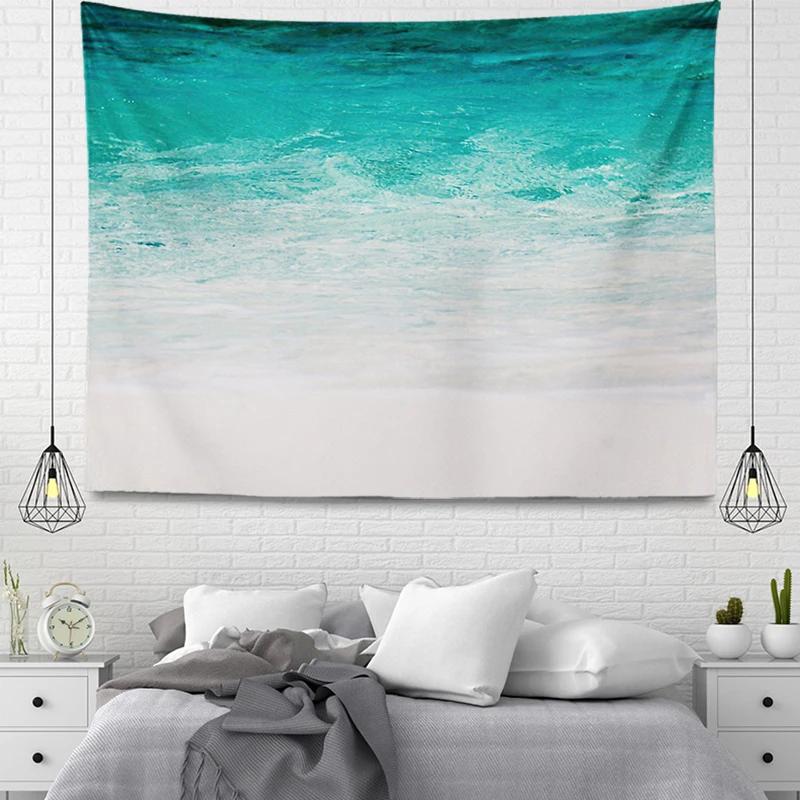 Zeegezicht Wandtapijt Minimalistische Kunst Wandtapijt Esthetische Kameraccessoires Wandkleed Stof Muur Huis Woonkamer Decor