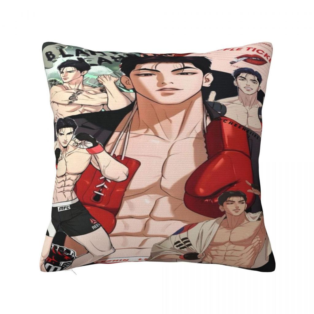 Bed Decor Joo Jaekyung Anime Pillowcases Accessories Pillow Cover Square Multi-Size