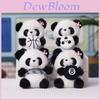 Panda Plush Toy Pendant With Short Plush Material For Animal Collectors