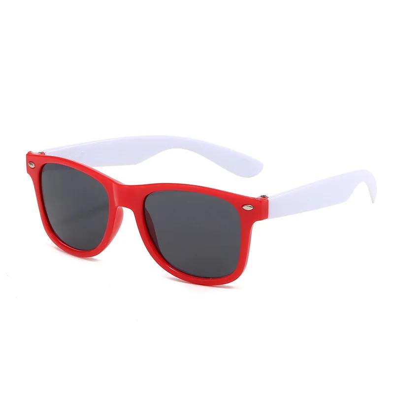 Kids Cartoon Sunglasses Cute Square Frame UV Protection Sun Glasses Boys Girls Retro Outdoor Eyewear Shades