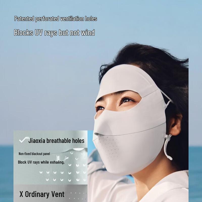 Beneath the Banana Leaf Full-Face Sun Protection Mask