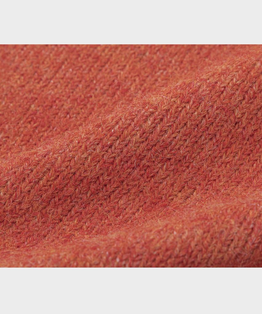 LETTERCOMO Daily Wool Round Knit Orange